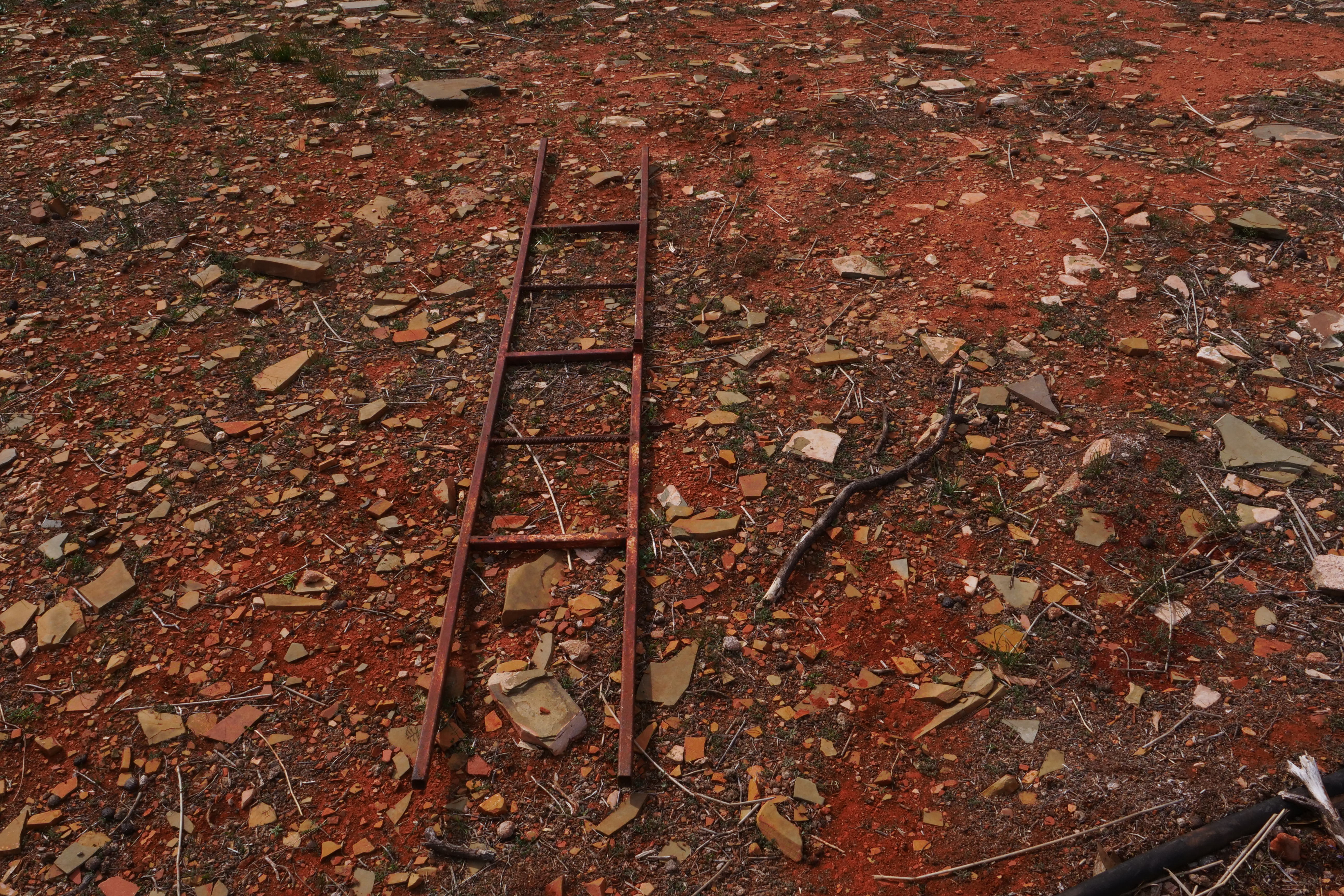 2.  ladder - still from road to oratunga, kai easton, Oratunga Winter School, South Australia, 2019.JPG