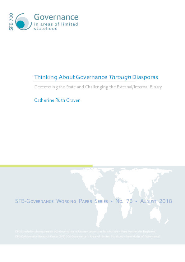 Thinking About Governance Through Diasporas: Decentering the State and Challenging the External/Internal Binary Thumbnail