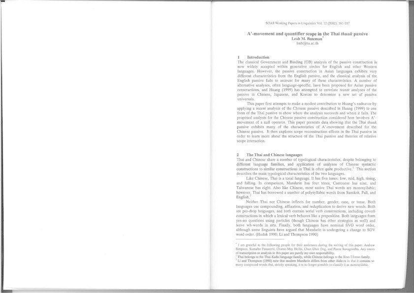 A’-movement and quantifier scope in the Thai thuuk passive Thumbnail