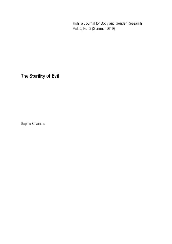 The Sterility of Evil Thumbnail
