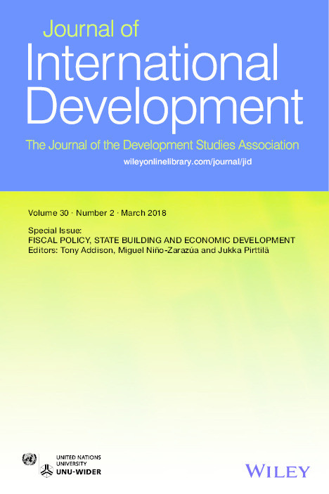 Fiscal Policy, State Building and Economic Development Thumbnail