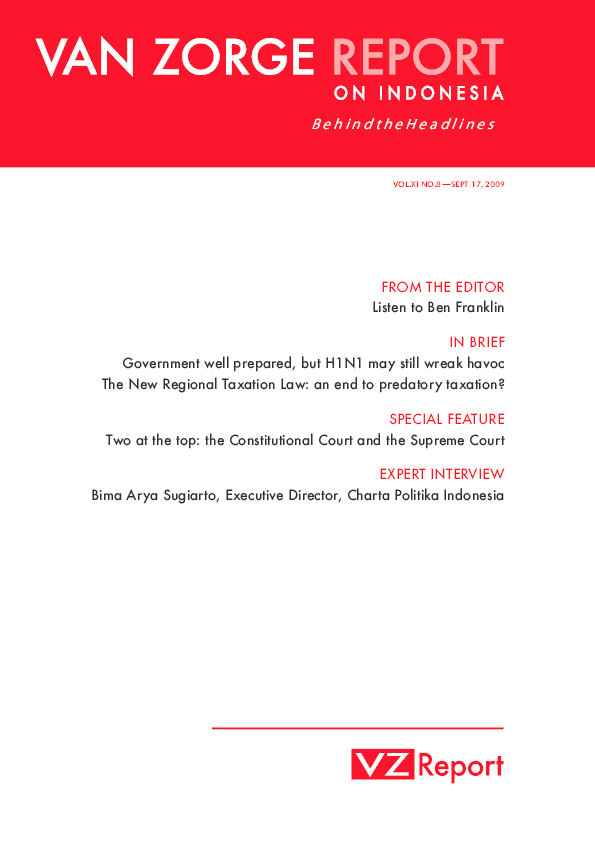 The New Regional Taxation Law: an end to predatory taxation? Thumbnail