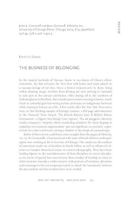 The Business of Belonging Thumbnail