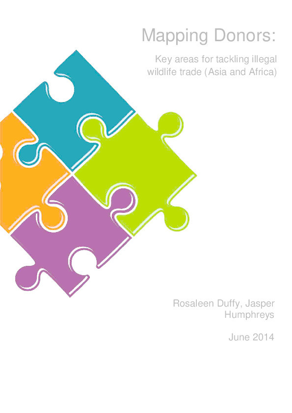 Mapping Donors: Key Areas for Tackling Illegal Wildlife Trade (Africa and Asia) Thumbnail