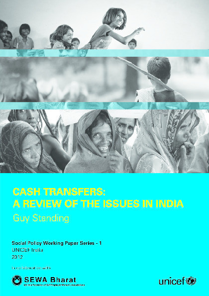 Cash transfers: A review of the issues in India Thumbnail