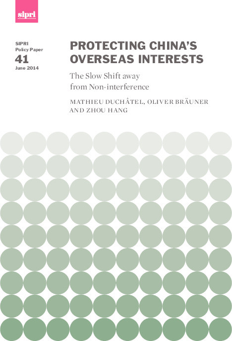 Protecting China's Overseas Interests: the Slow Shift Away from Non-Interference Thumbnail