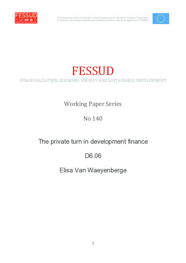 The Private Turn in Development Finance Thumbnail