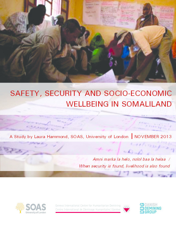 Safety, Security and Socio-Economic Wellbeing in Somaliland Thumbnail