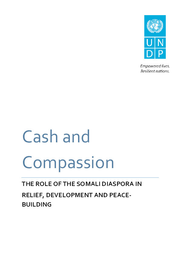 Cash and Compassion: The Somali Diaspora's Role in Relief, Development and Peacebuilding Thumbnail