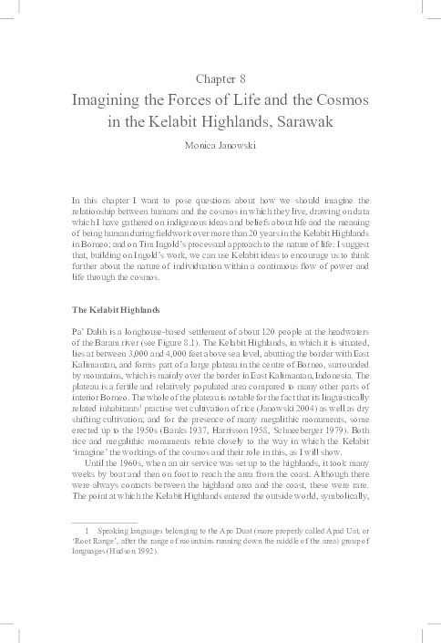 Imagining the Forces of Life and the Cosmos in the Kelabit Highlands, Sarawak Thumbnail