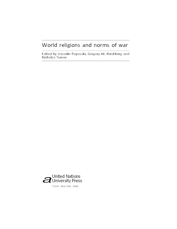 Norms of War in Eastern Orthodox Christianity Thumbnail